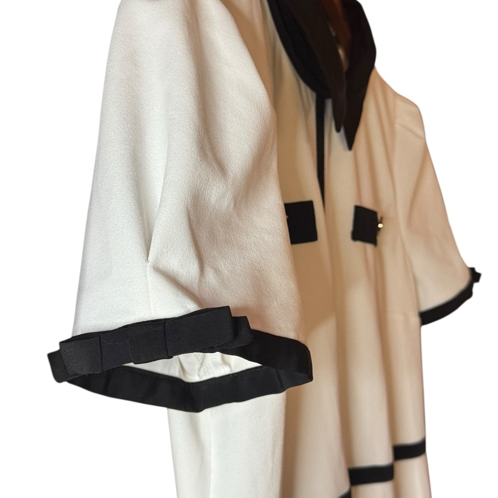 KARL LAGERFELD PARIS
Bow Sleeve A Line Mini Dress - Picture 9 of 12